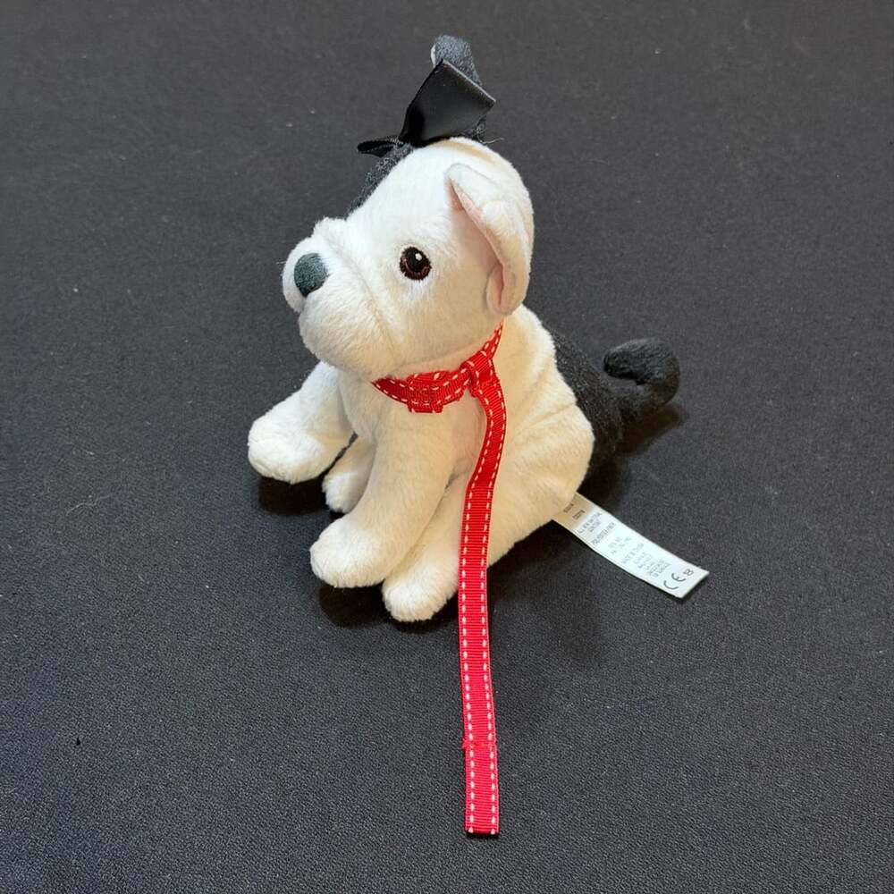 American Girl Bon Bon French Bulldog Plush Dog with Leash 2014 - Picture 3 of 12